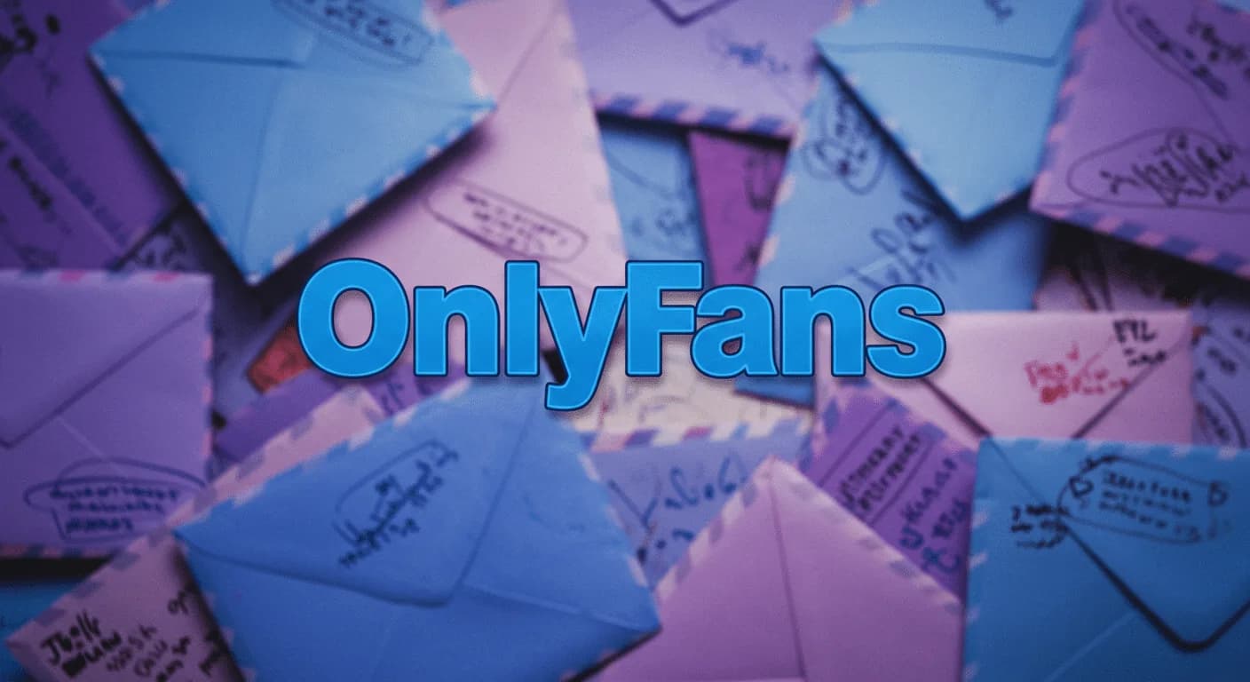 Bandeja de mensajes de OnlyFans con contenido de pago por visualización