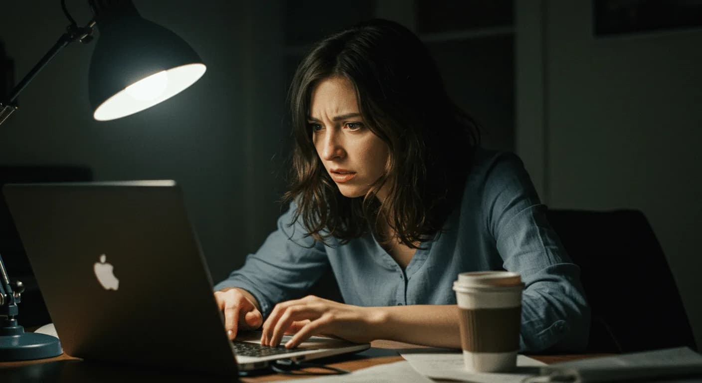 Redactora SEO reescribiendo artículos de un blog sobre OnlyFans